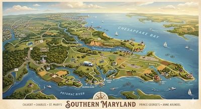 southern md septic services map