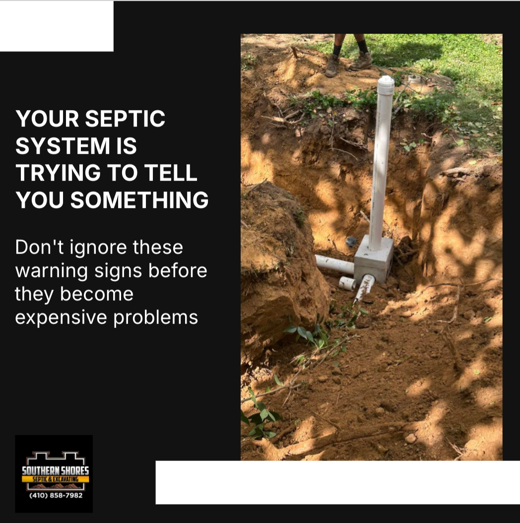 Septic Warning poster for Southern MD