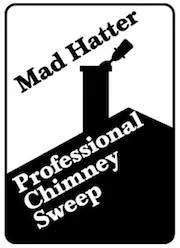 Mad Hatter Chimney Sweep logo