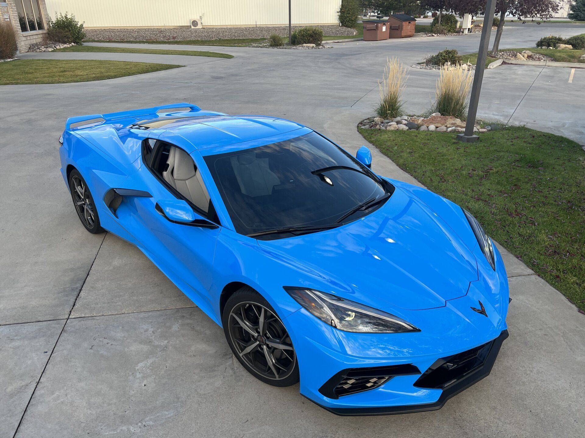 Blue Tinted Corvette | Billings, MT | Tint Guy