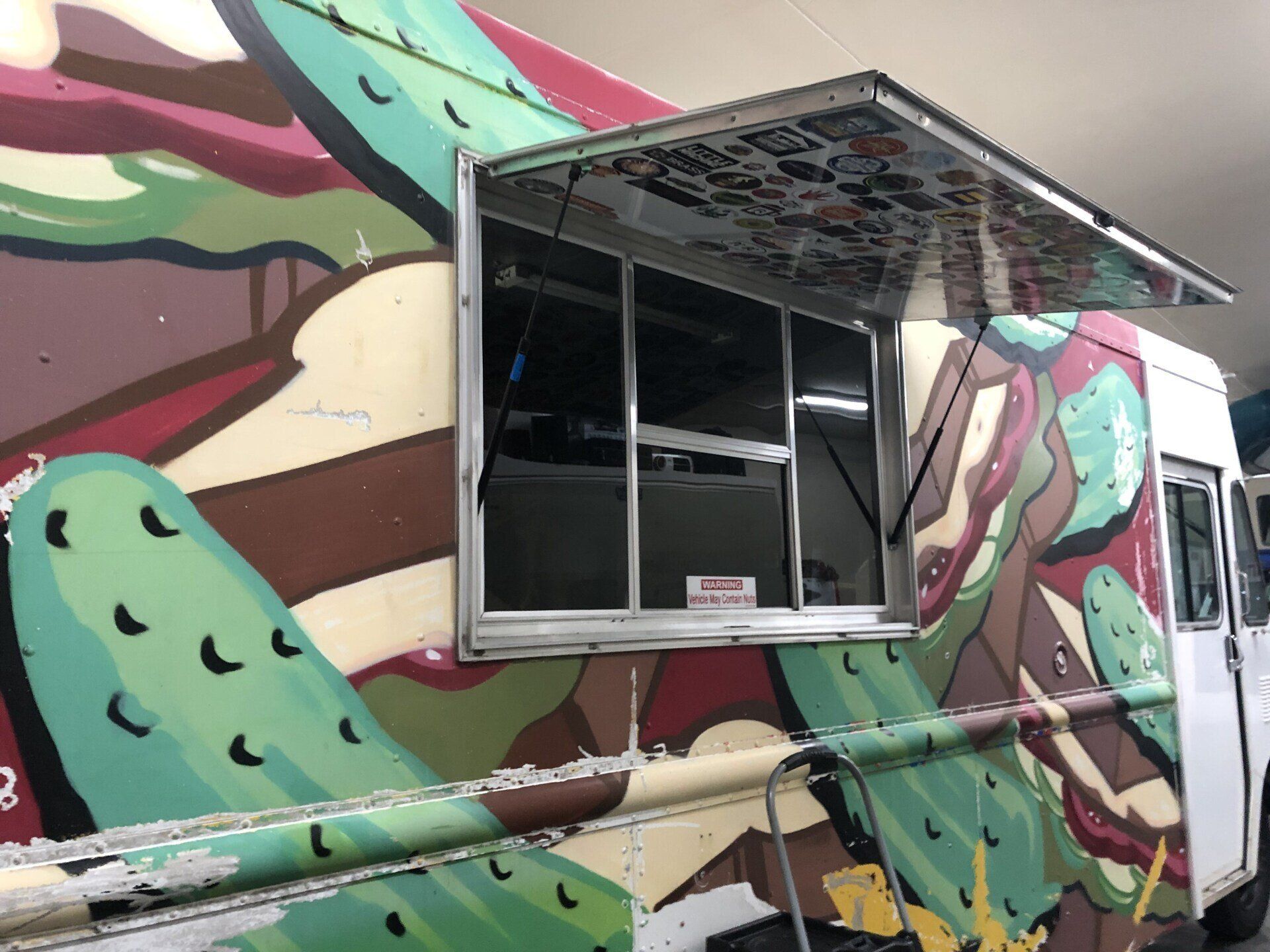 Tinted Window Of A Colorful Wall | Billings, MT | Tint Guy