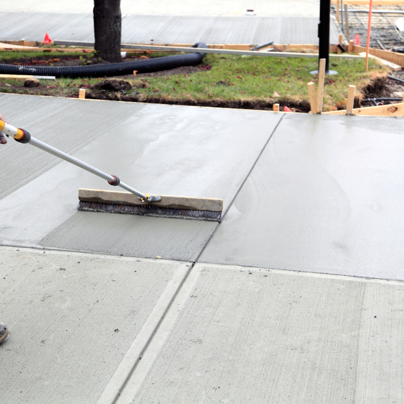 Concrete driveway installation tempe