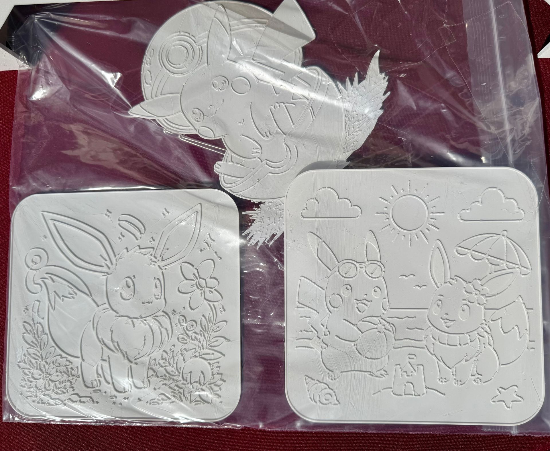 3D Printed Pokemon Coloring Pages