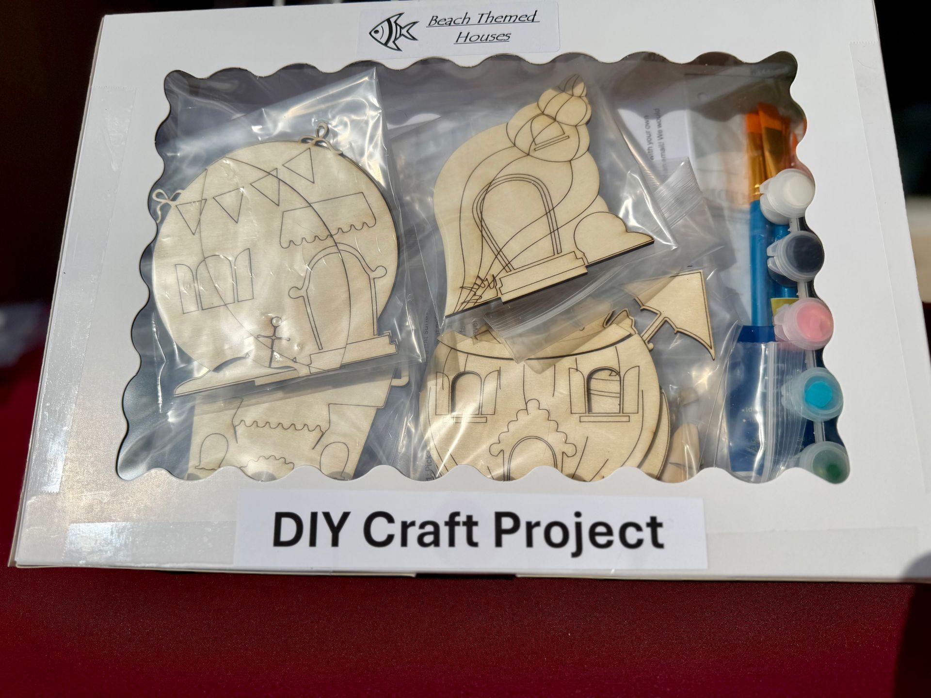Beach Themed Fairy Houses DIY Kit