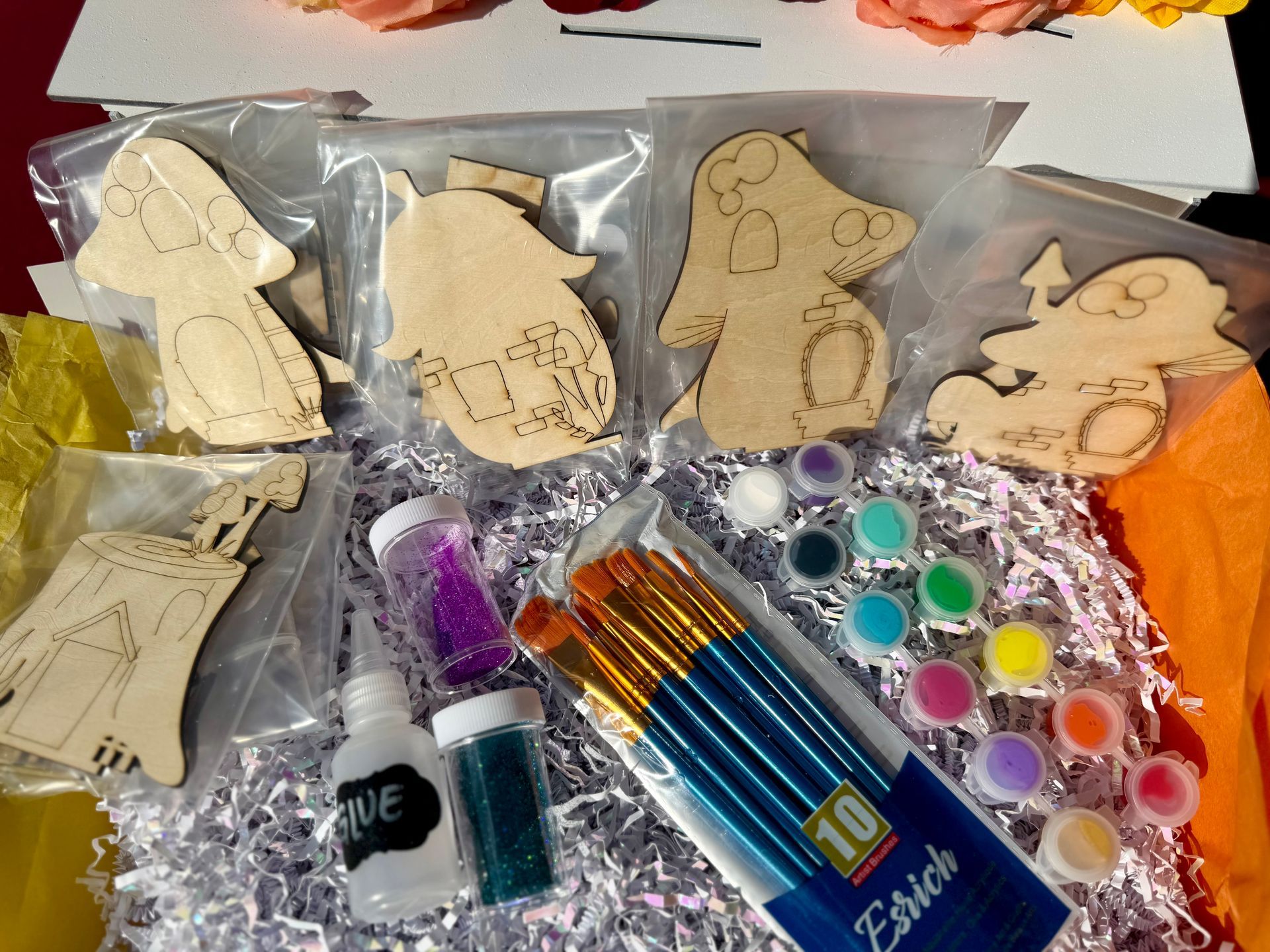 Mushroom Fairy Houses DIY Kit