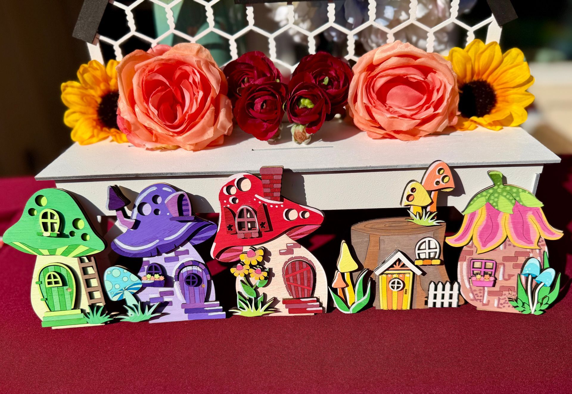 Mushroom Fairy Houses DIY Kit