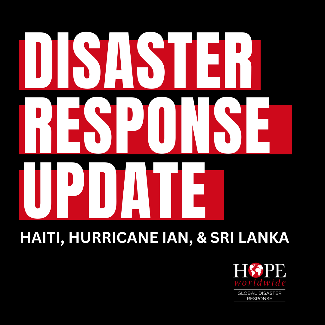 HOPEww Global Disaster Relief Update