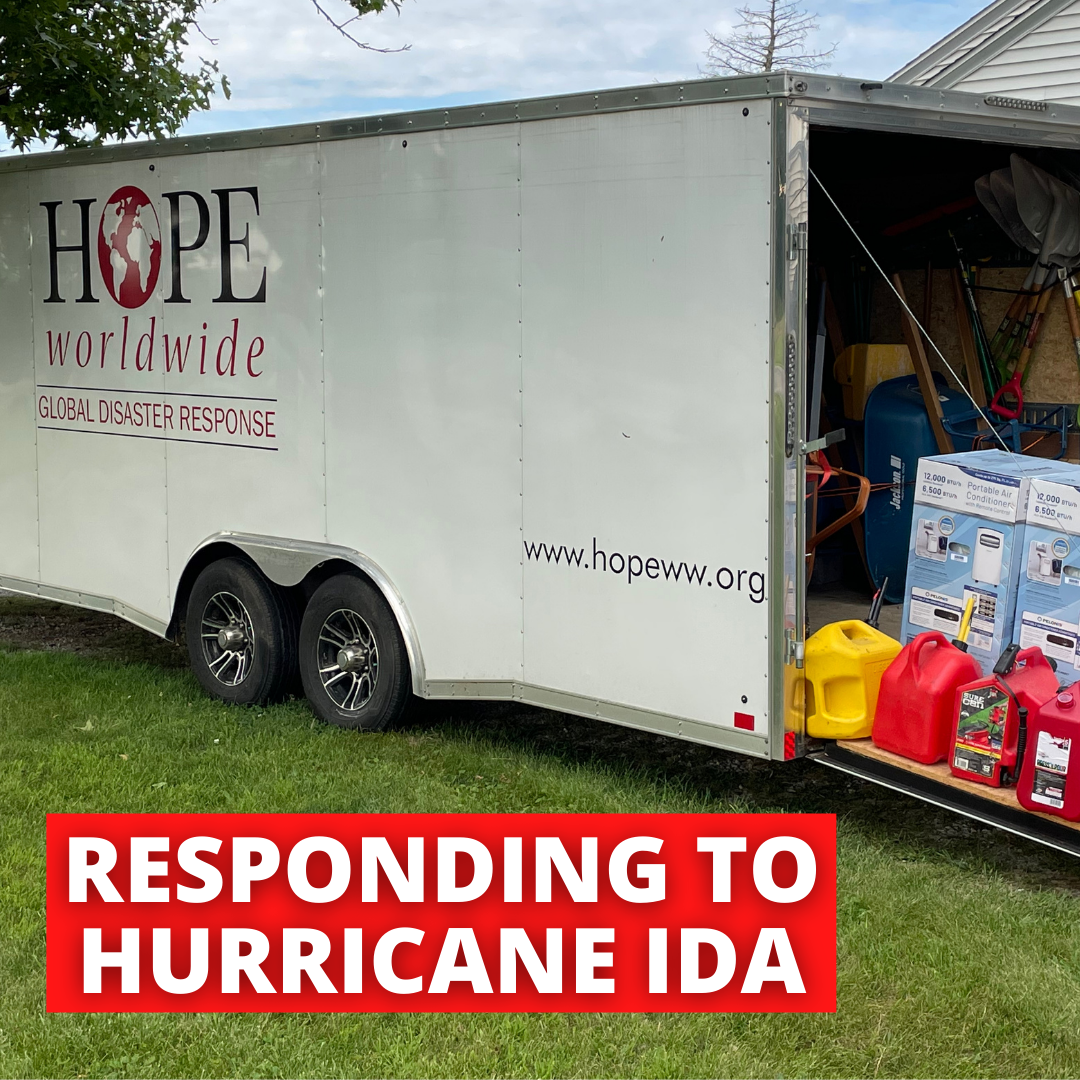 HOPEww Responding to Hurricane Ida