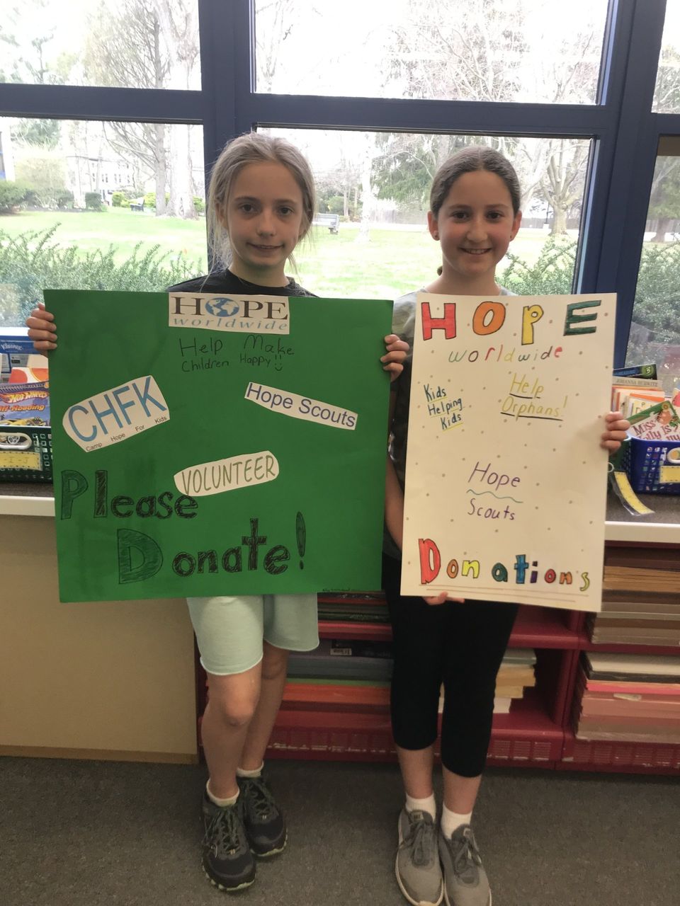 Elementary School Students Win Essay Contest And Raise 600 For Hopeww