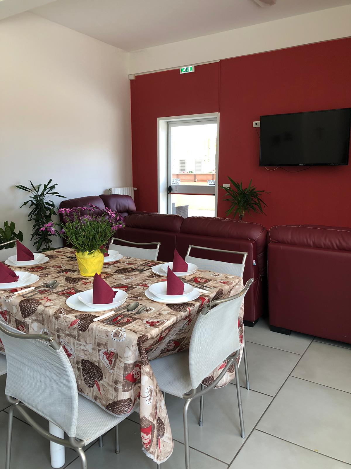 Casa di riposo - sala da pranzo