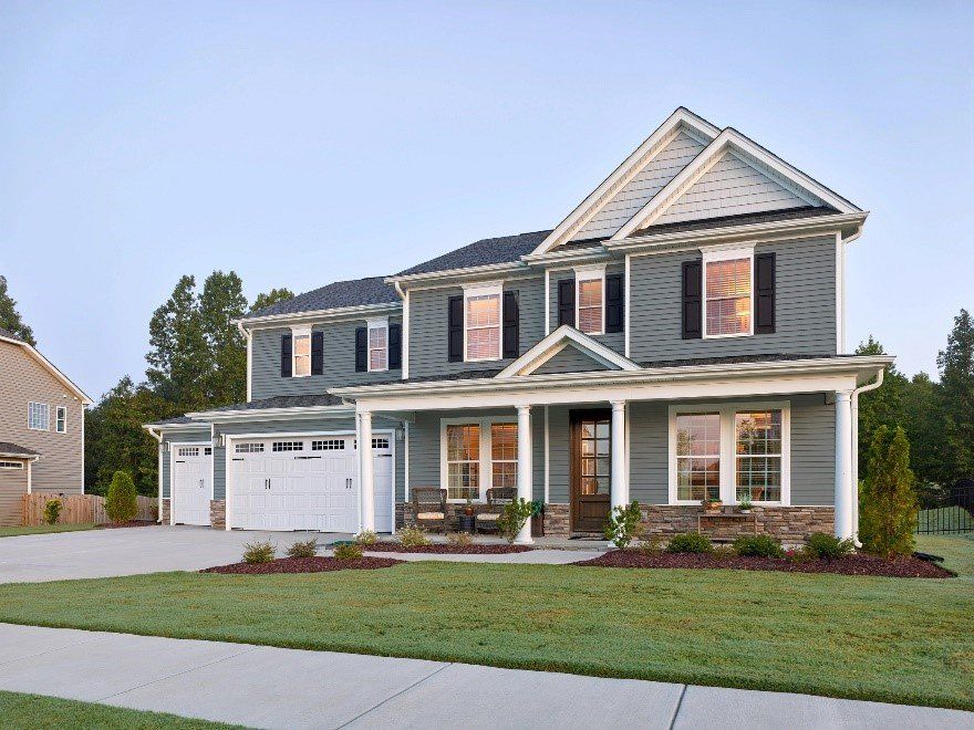 Nice gray house with nice driveway — Cheyenne, WY — Frontier Siding Supply