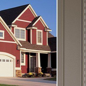 Clean looking red house — Cheyenne, WY — Frontier Siding Supply