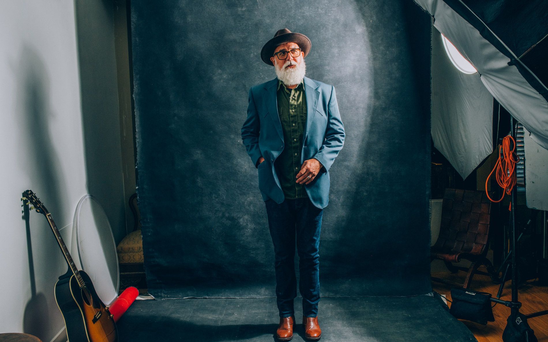 test photo shot with singer A Lee Edwards in Asheville