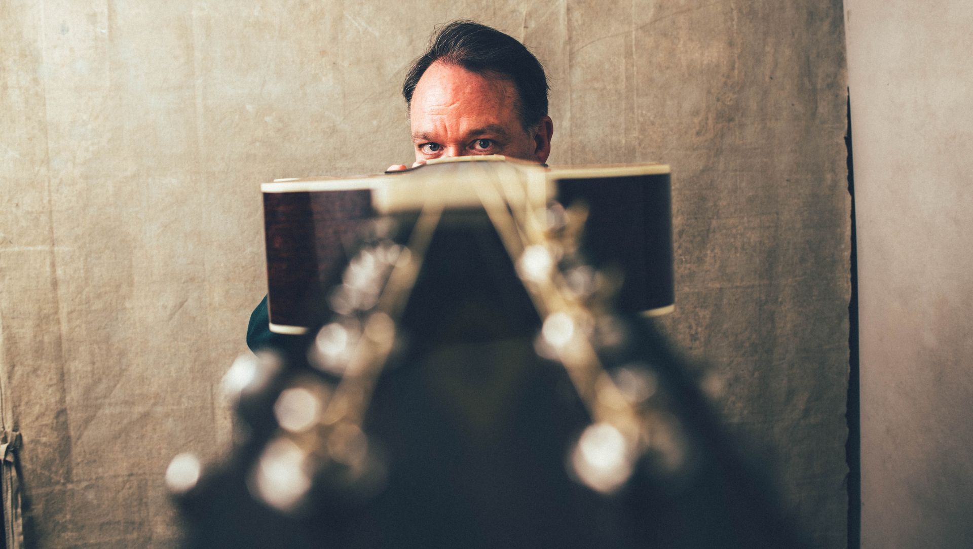 jay sanders, musician with guitar, 2026