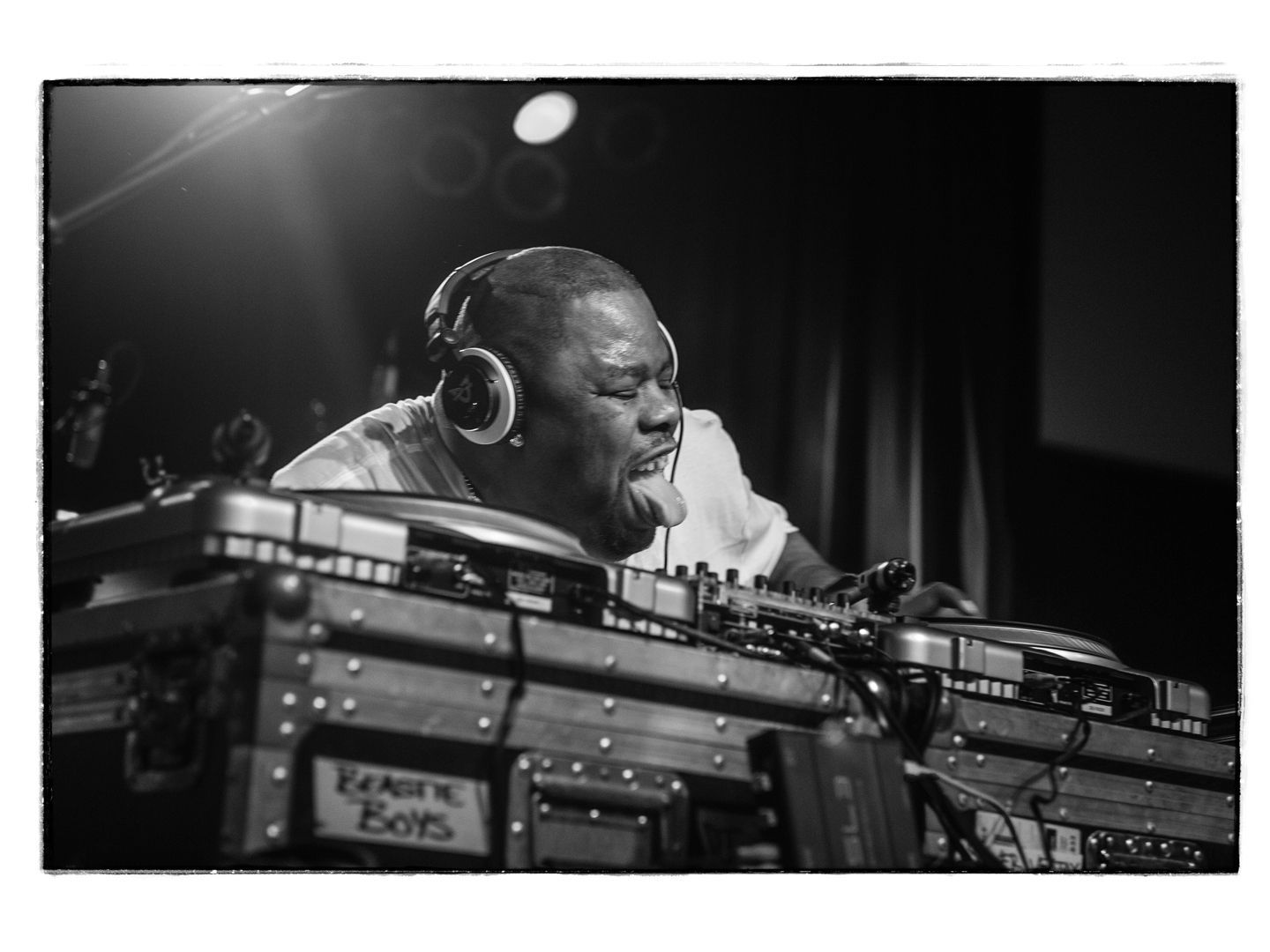 hip hop musician biz markie performs live at the Orange Peel music venue in Asheville, NC photographed by portrait photographer Sandlin Gaither