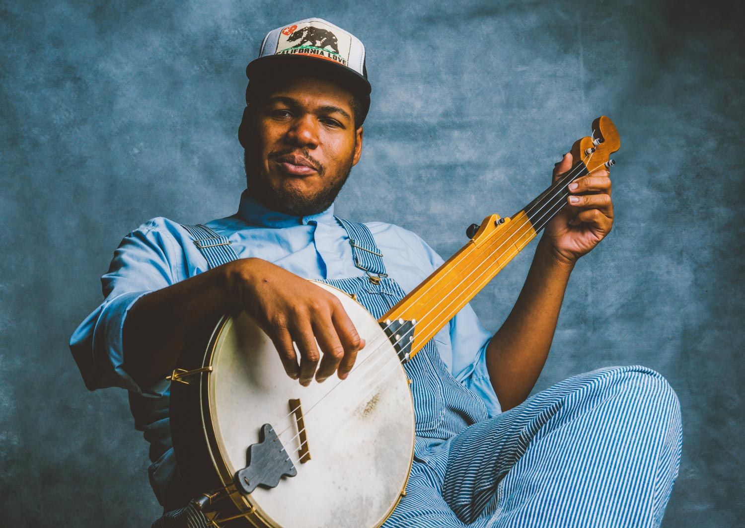 Jeron Blind Boy Paxton in Asheville music photograph