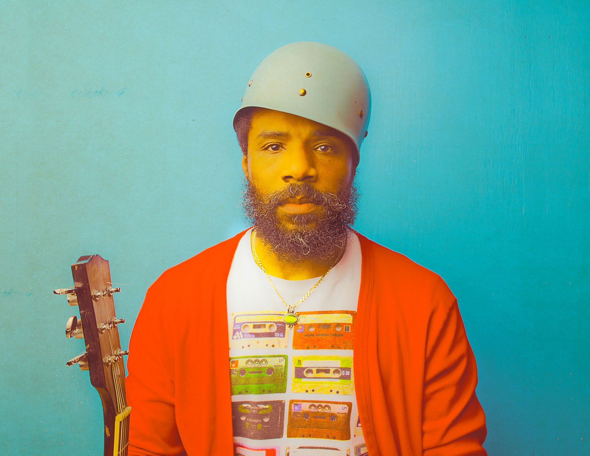 Cody Chesnutt music promo photo in Asheville 