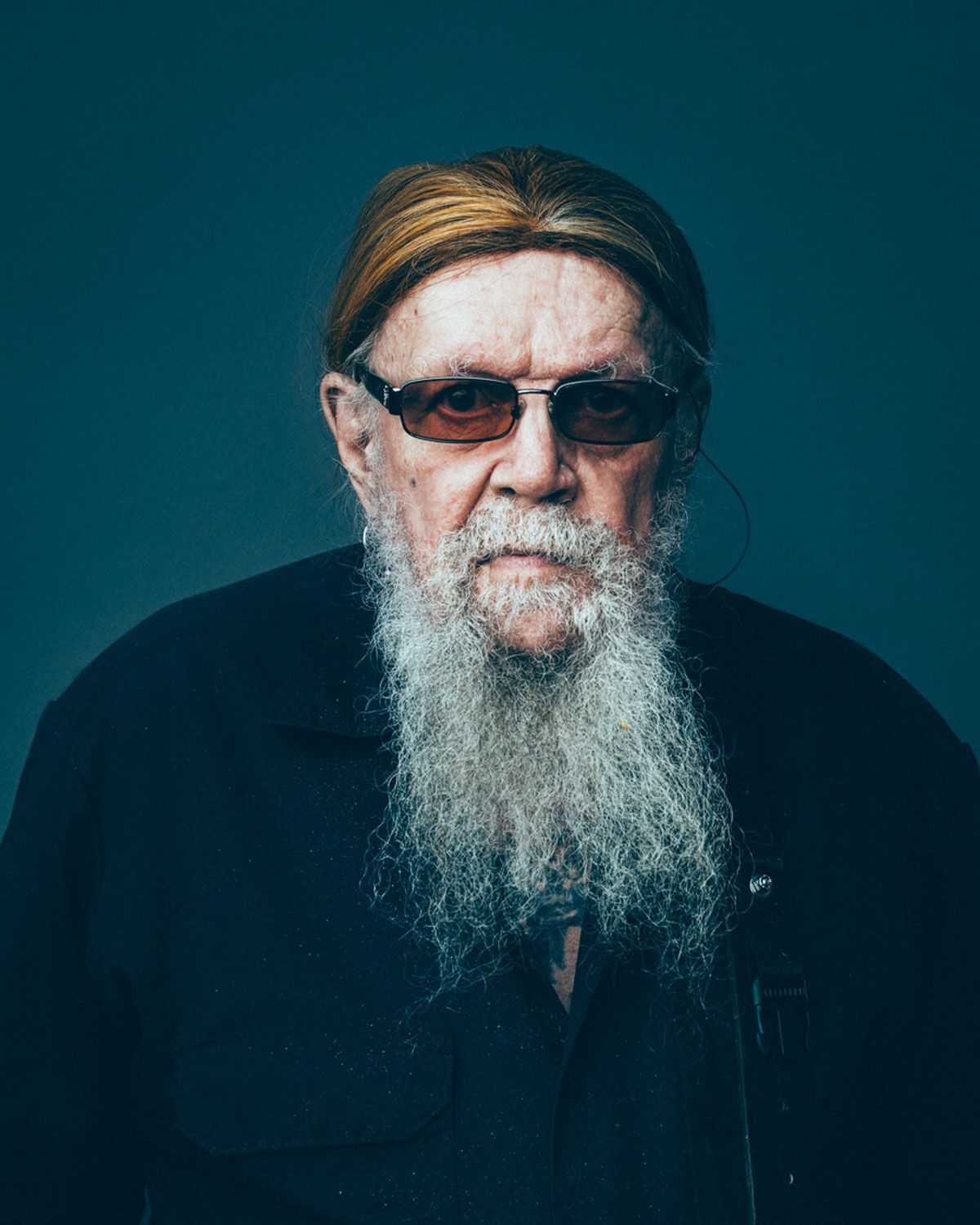 David Allan Coe portrait, Asheville music photographer