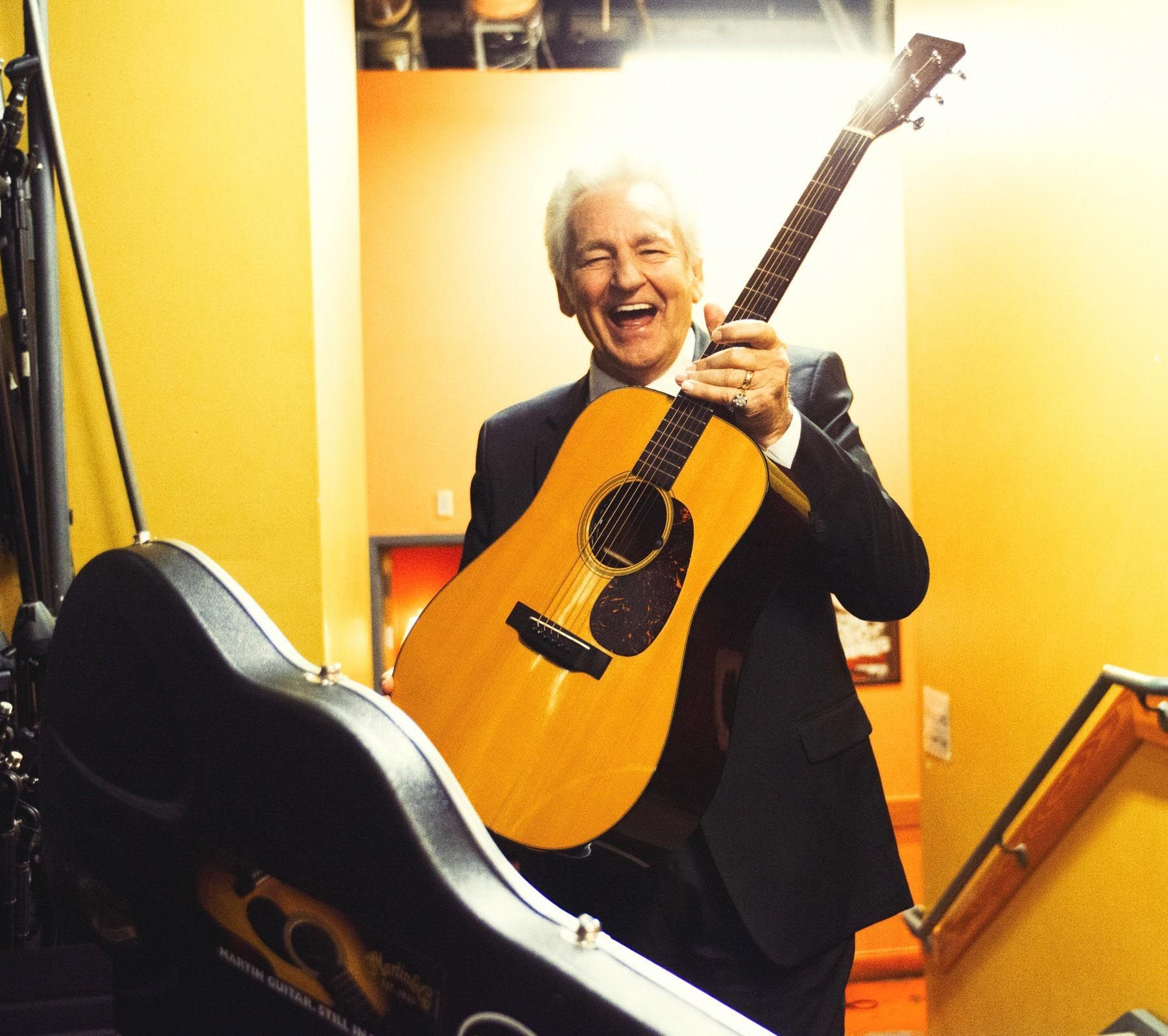 Del McCoury photo by Asheville music photographer