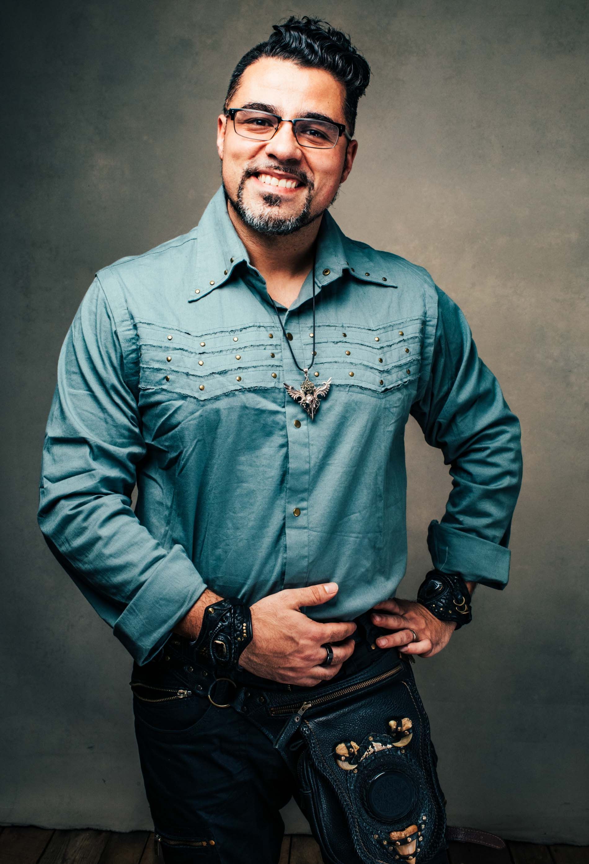 Ehren Cruz photo shoot for Sandlin Gaither studio