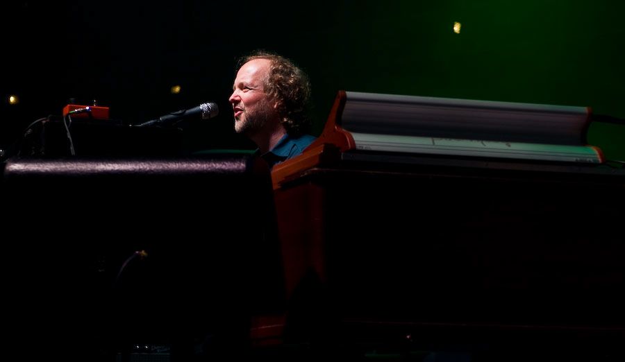 Page McConnell performs with Phish in Asheville, NC 