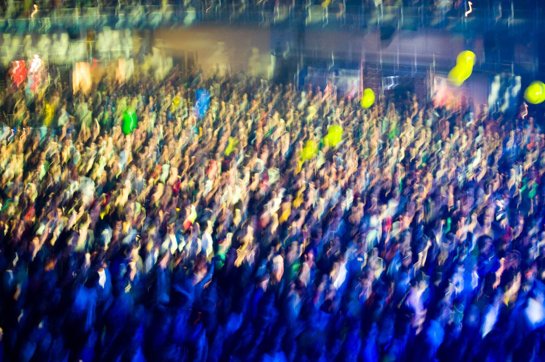 Phish fans in Asheville, NC, June 9, 2009