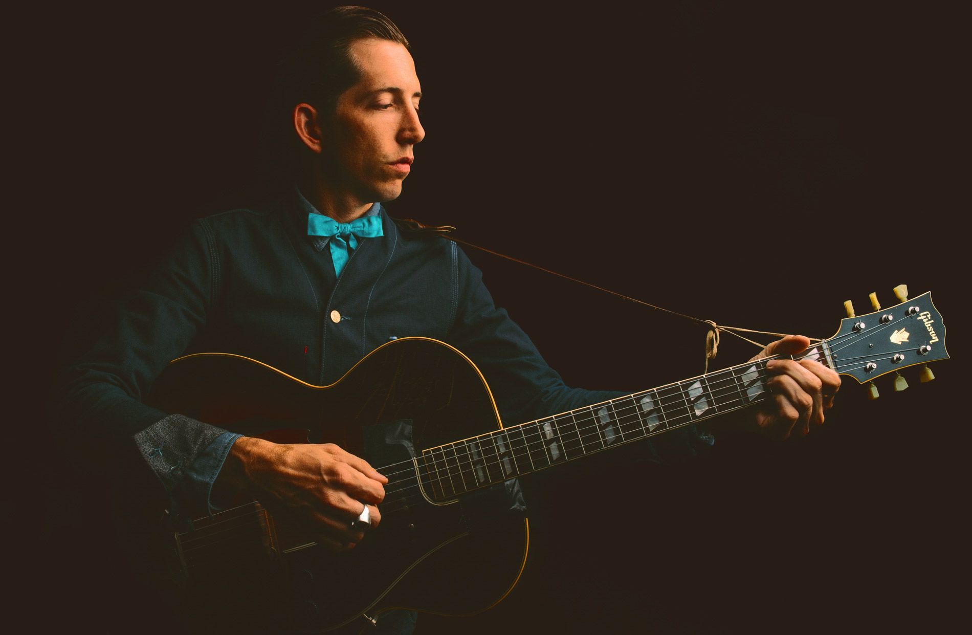 Pokey LaFarge by Asheville music photographer Sandlin 