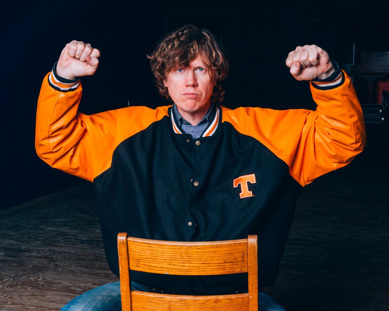 Thurston Moore photo by Asheville music photographer 