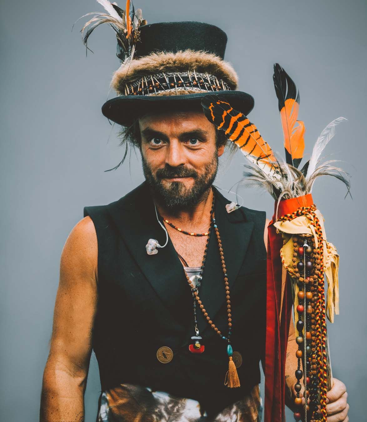 Xavier Rudd photo by Asheville music photographer 
