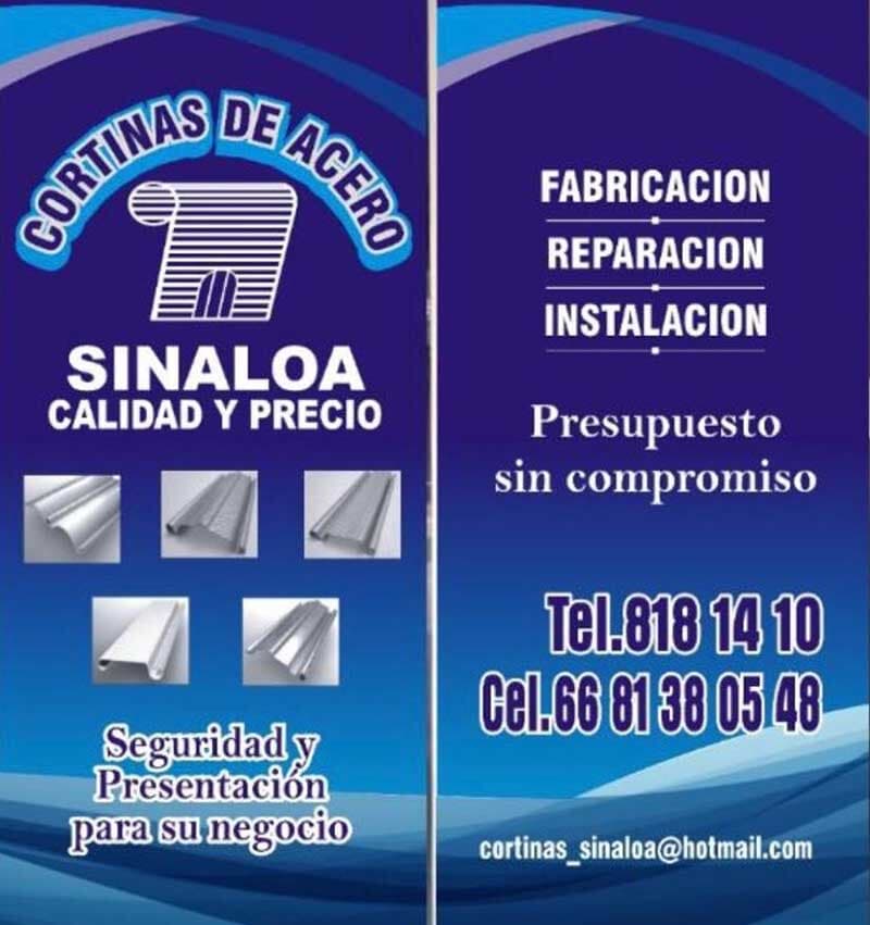 CORTINAS DE ACERO SINALOA