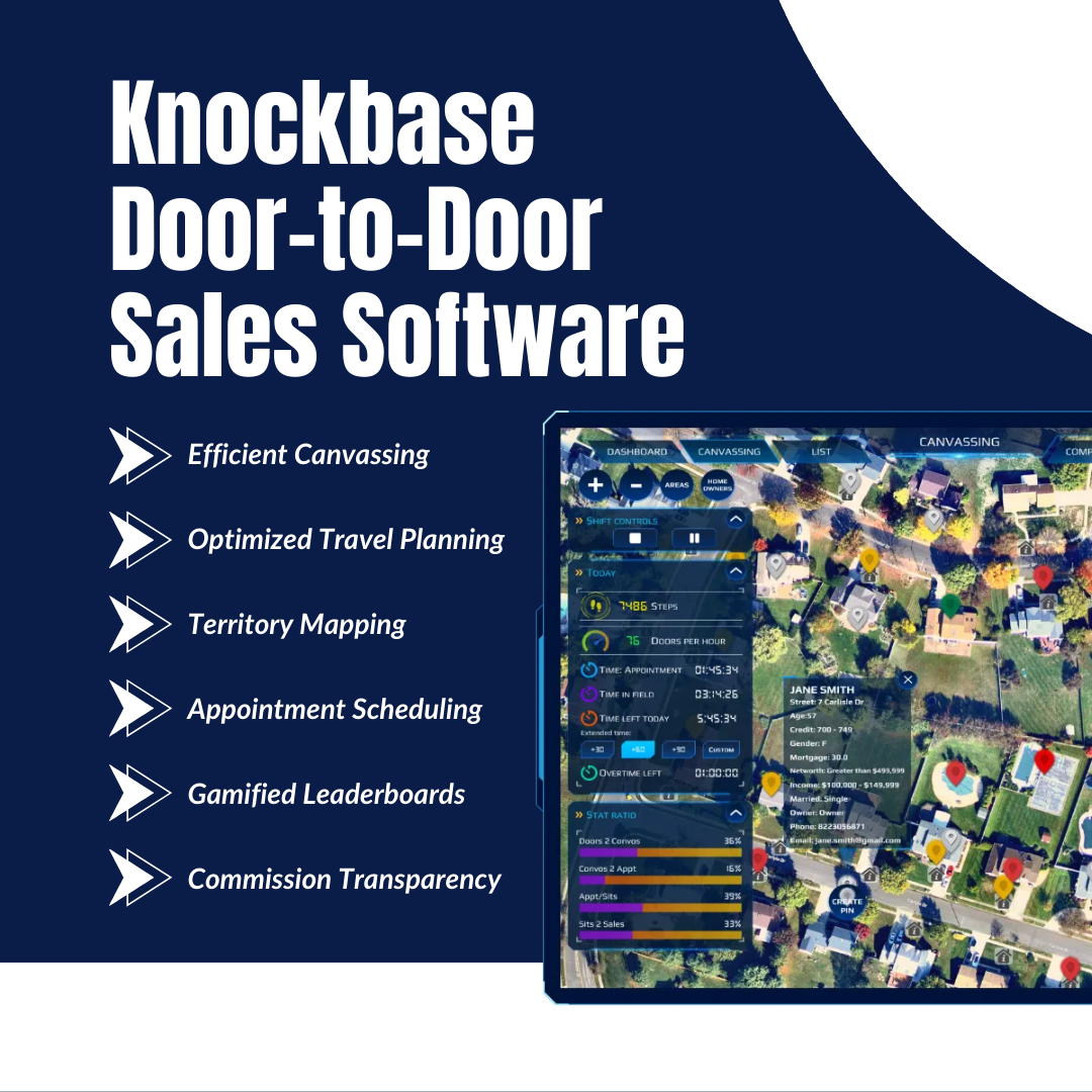 Knockbase Door-to-Door Sales Software