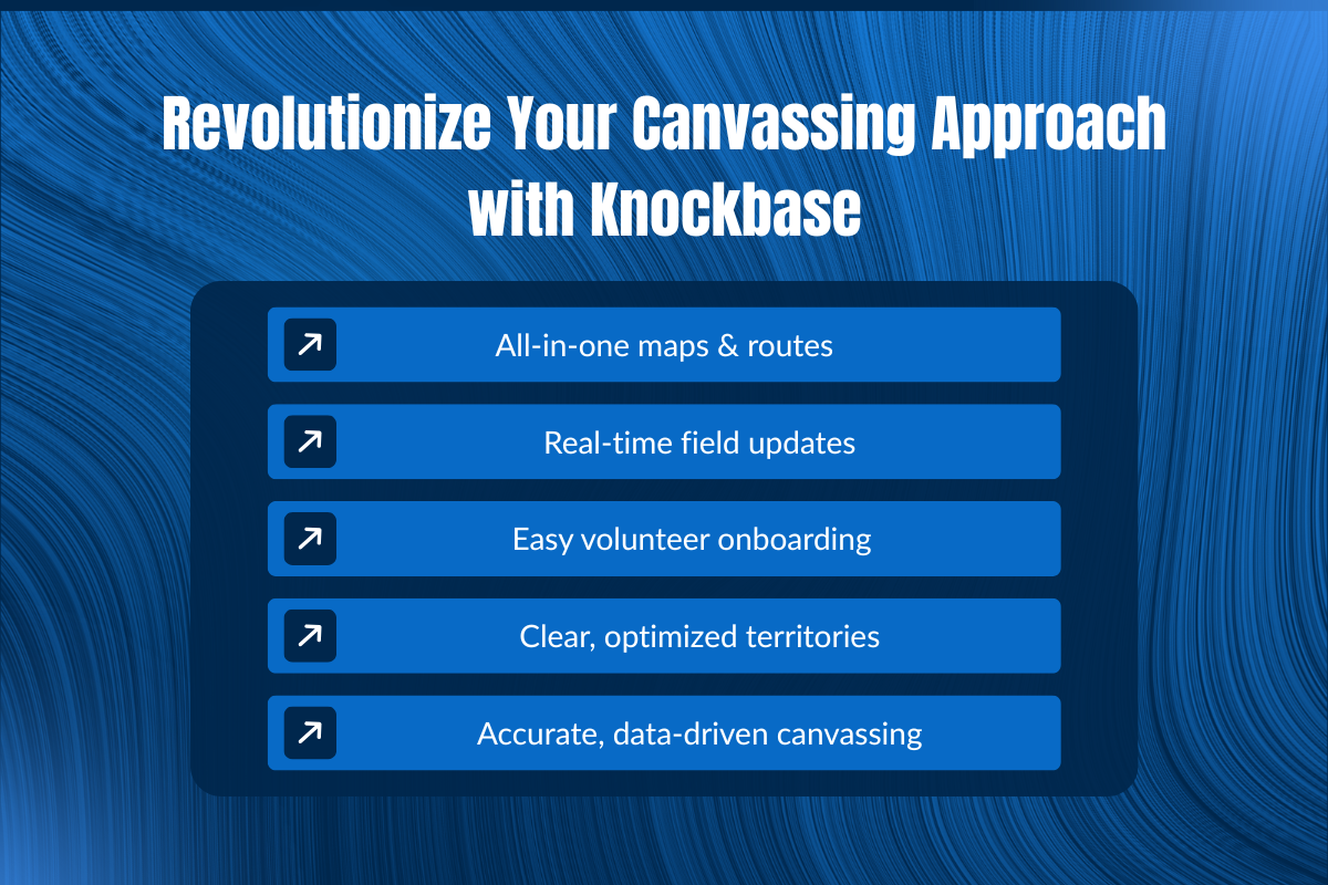 How Knockbase Supports Efficient Door-to-Door Canvassing?