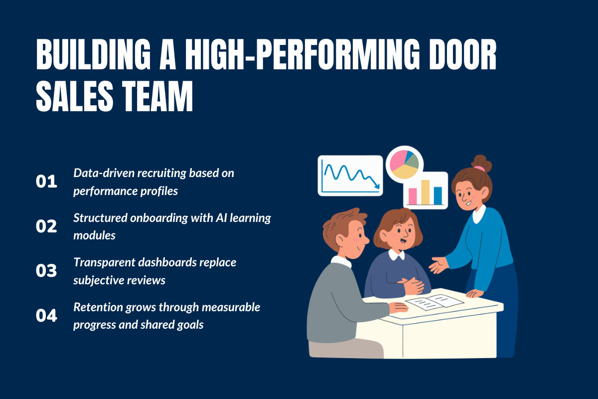 Building a High-Performing Door Sales Team
