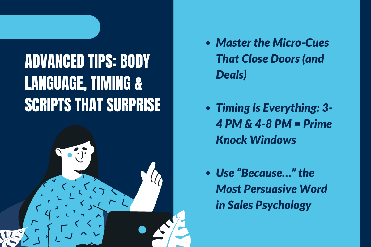 Advanced Tips: Body Language, Timing & Scripts that Surprise