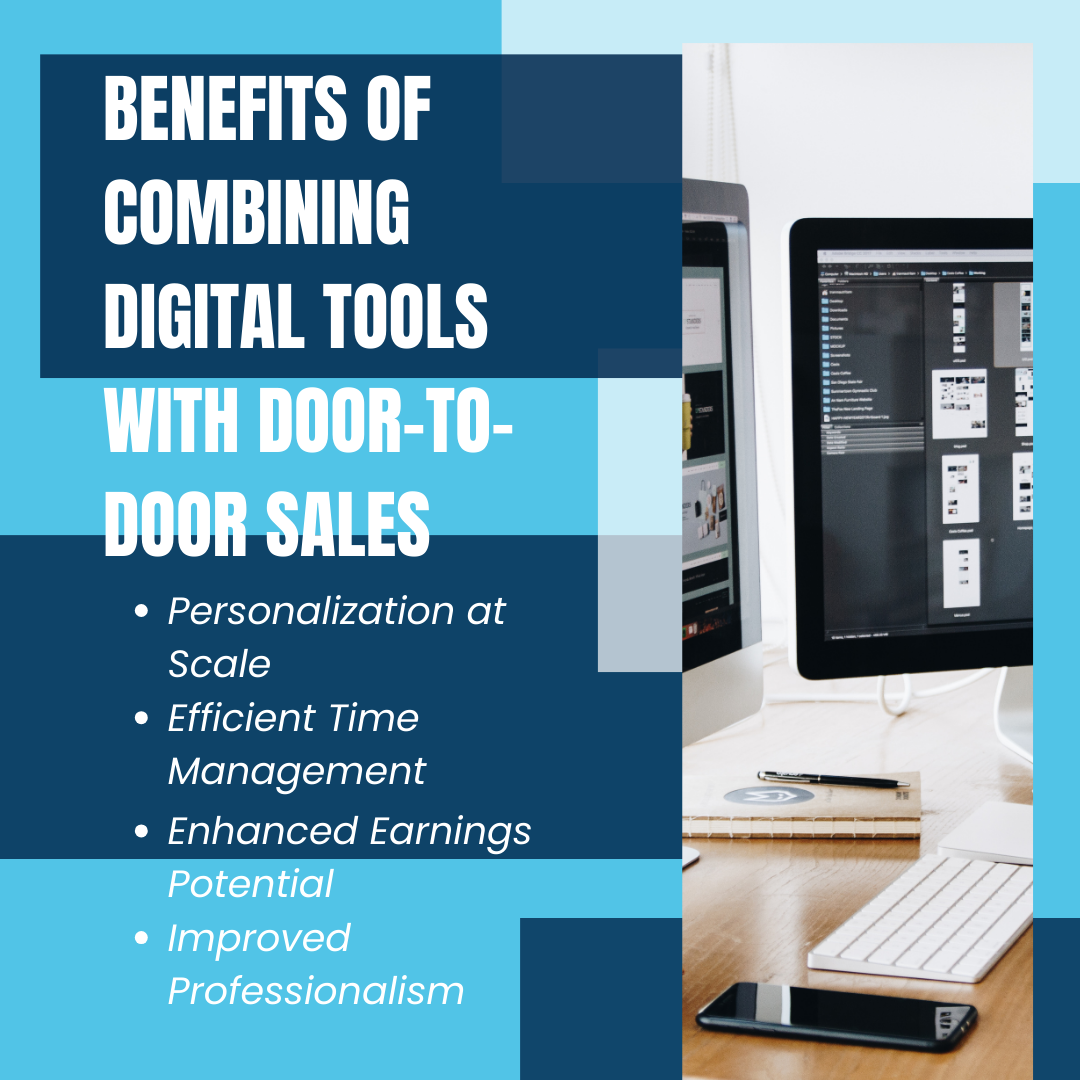 Benefits of Combining Digital Tools with Door-to-Door Sales