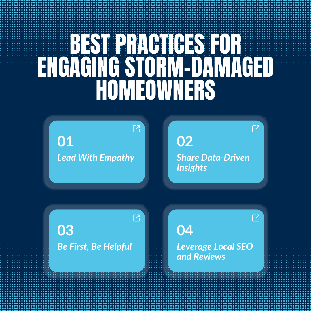 Best Practices for Engaging Storm-Damaged Homeowners
