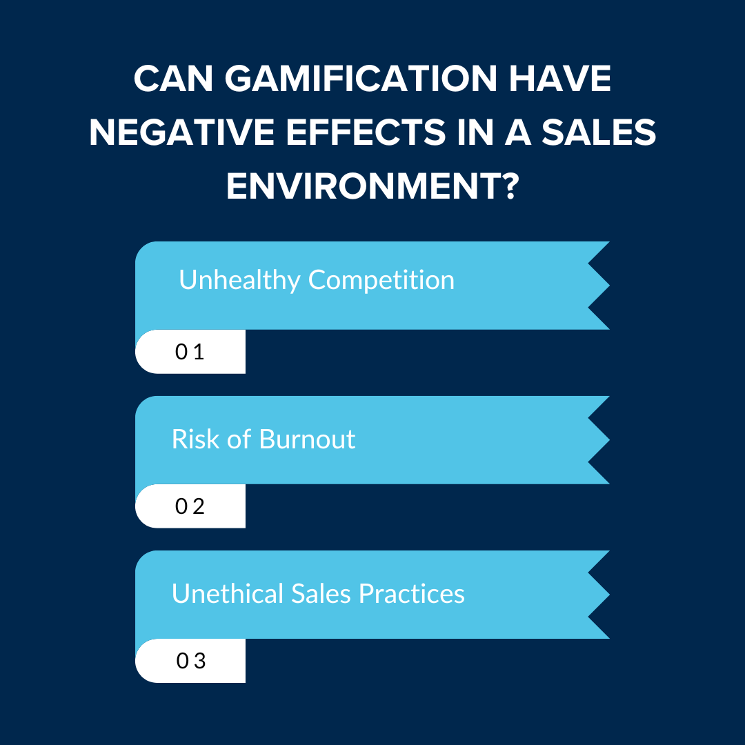 downsides of gamification in sales