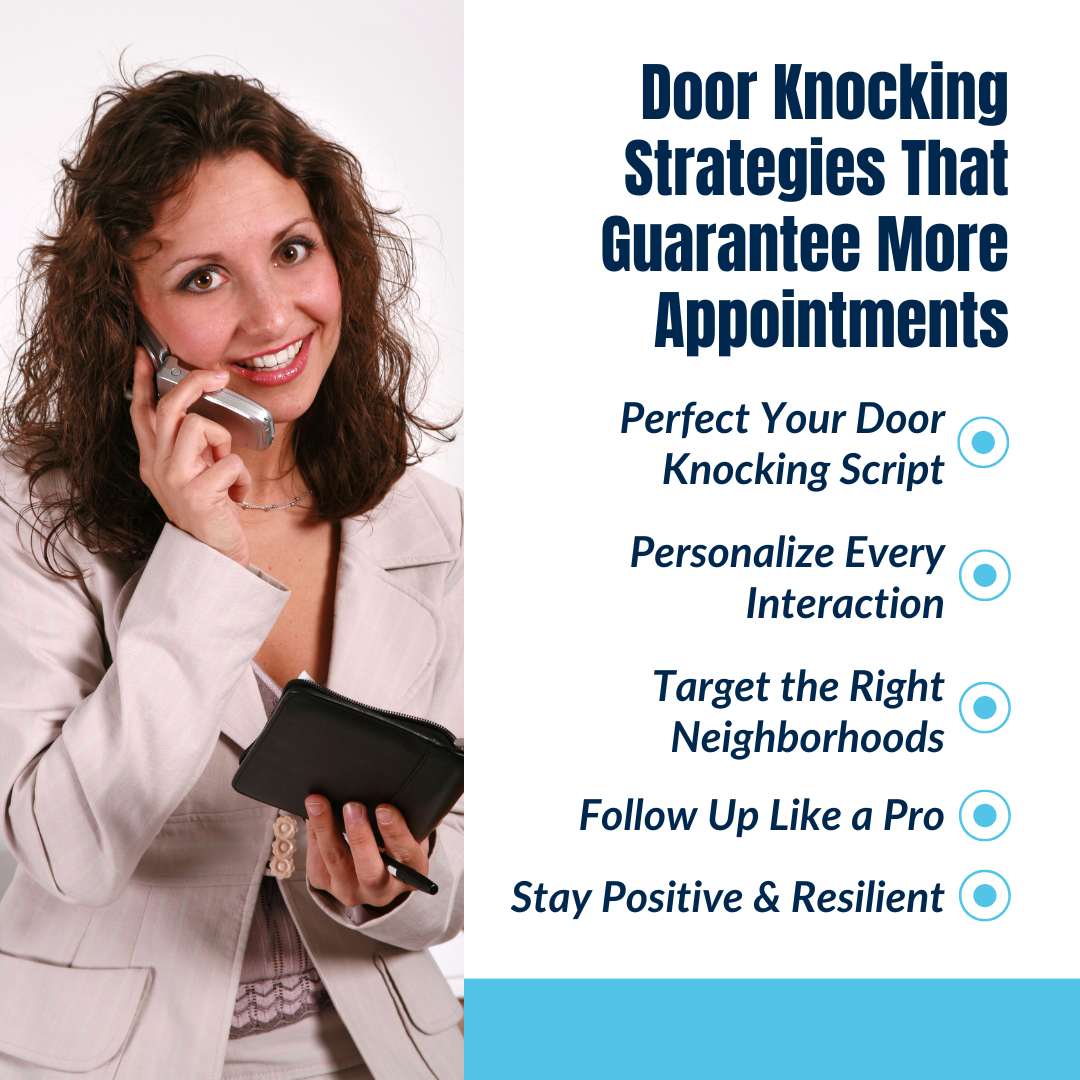 Door Knocking Strategies That Guarantee More Appointments 