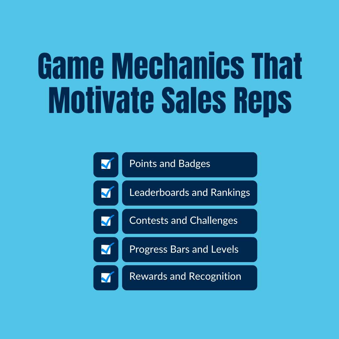 Game Mechanics That Motivate Sales Reps