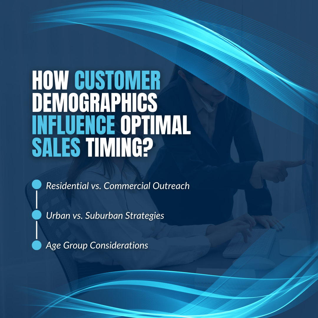 How Customer Demographics Influence Optimal Sales Timing