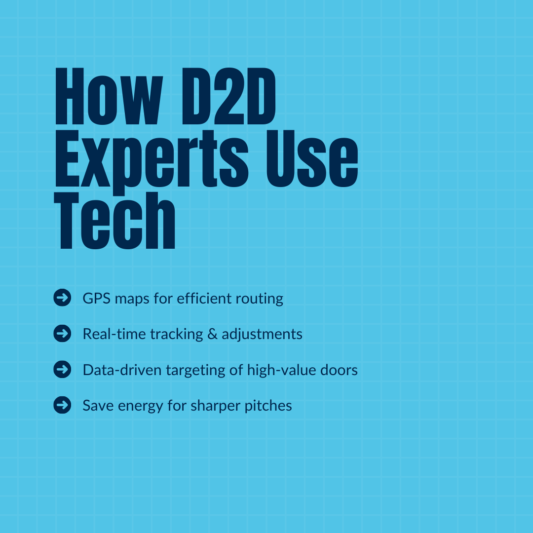 How D2D Experts Use Tech to Win More Sales