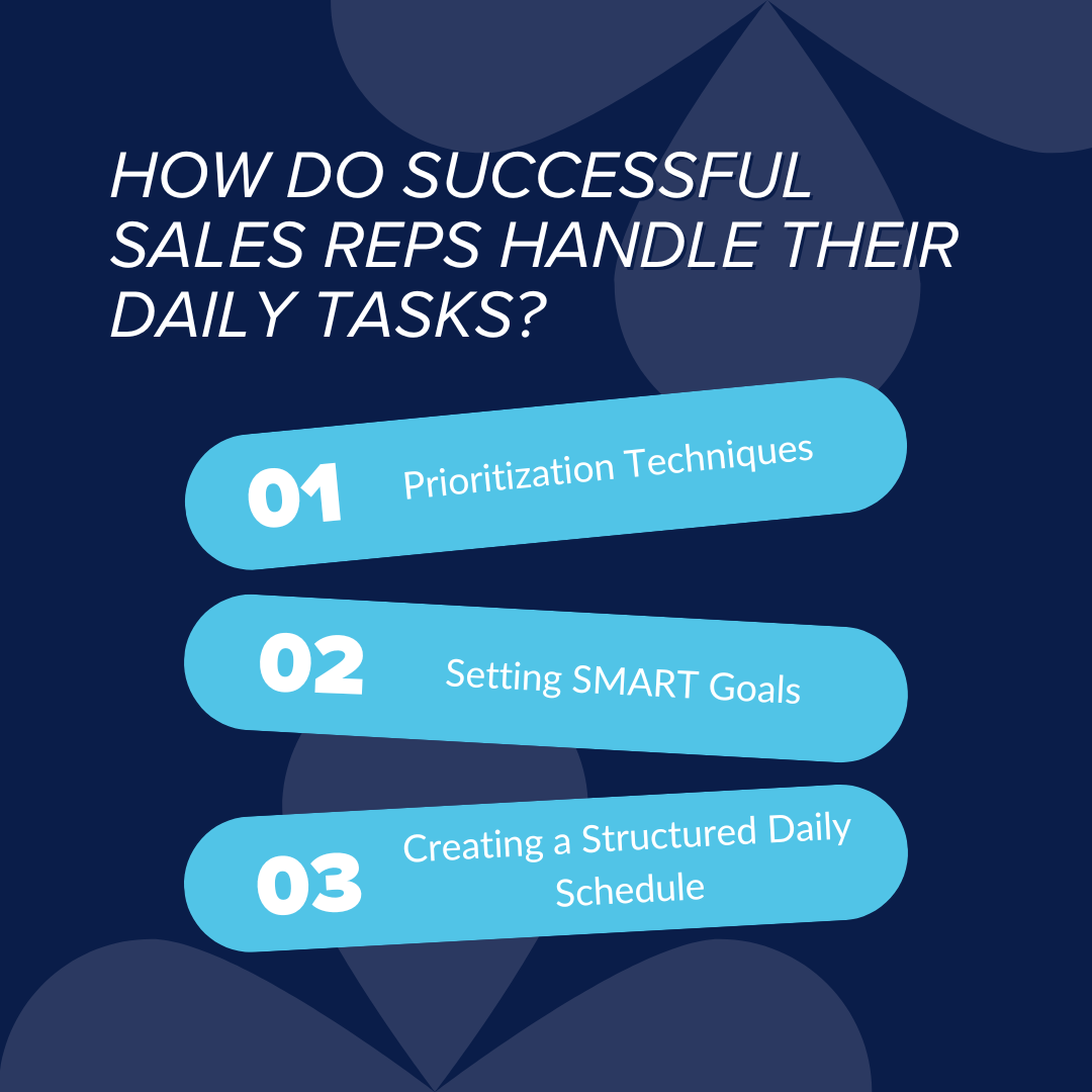 How Do Successful Sales Reps Handle Their Daily Tasks