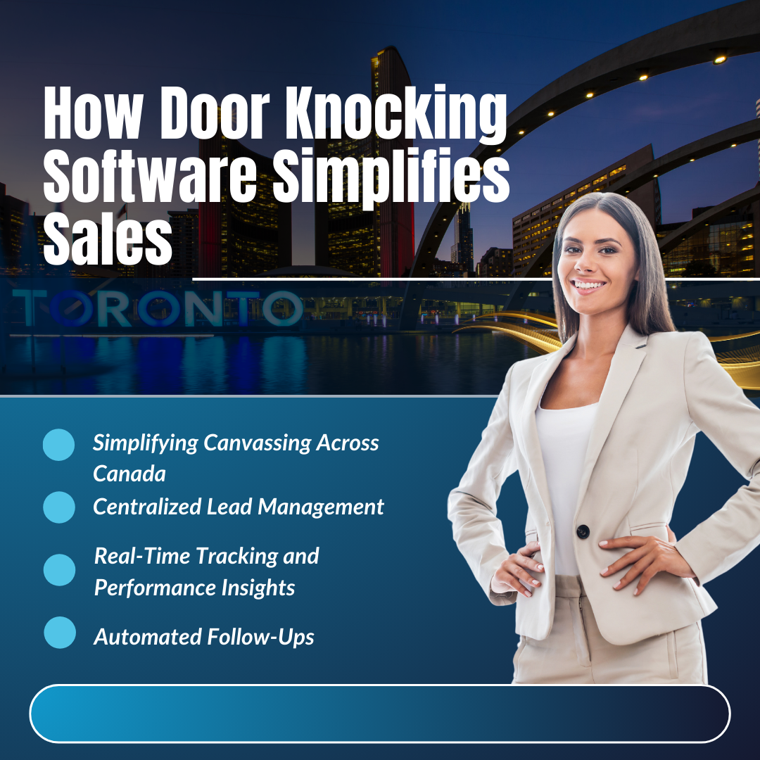 How Door Knocking Software Simplifies Sales