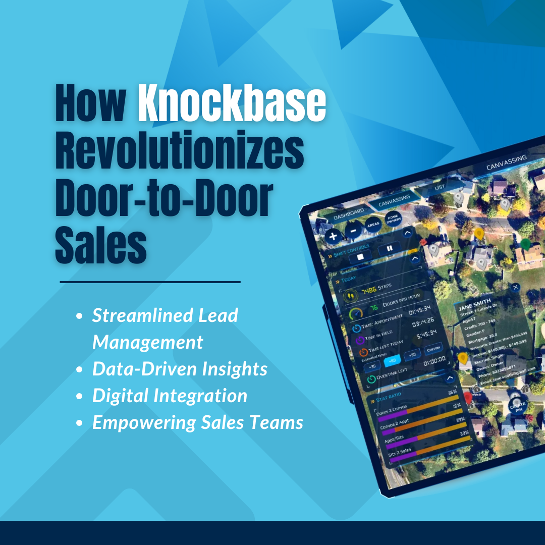 How Knockbase Revolutionizes Door-to-Door Sales