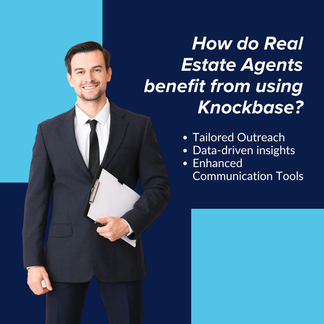 How do Real Estate Agents benefit from using Knockbase?