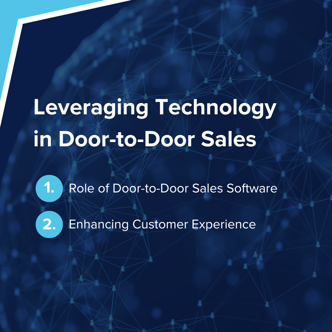 Leveraging Technology in Door-to-Door Sales