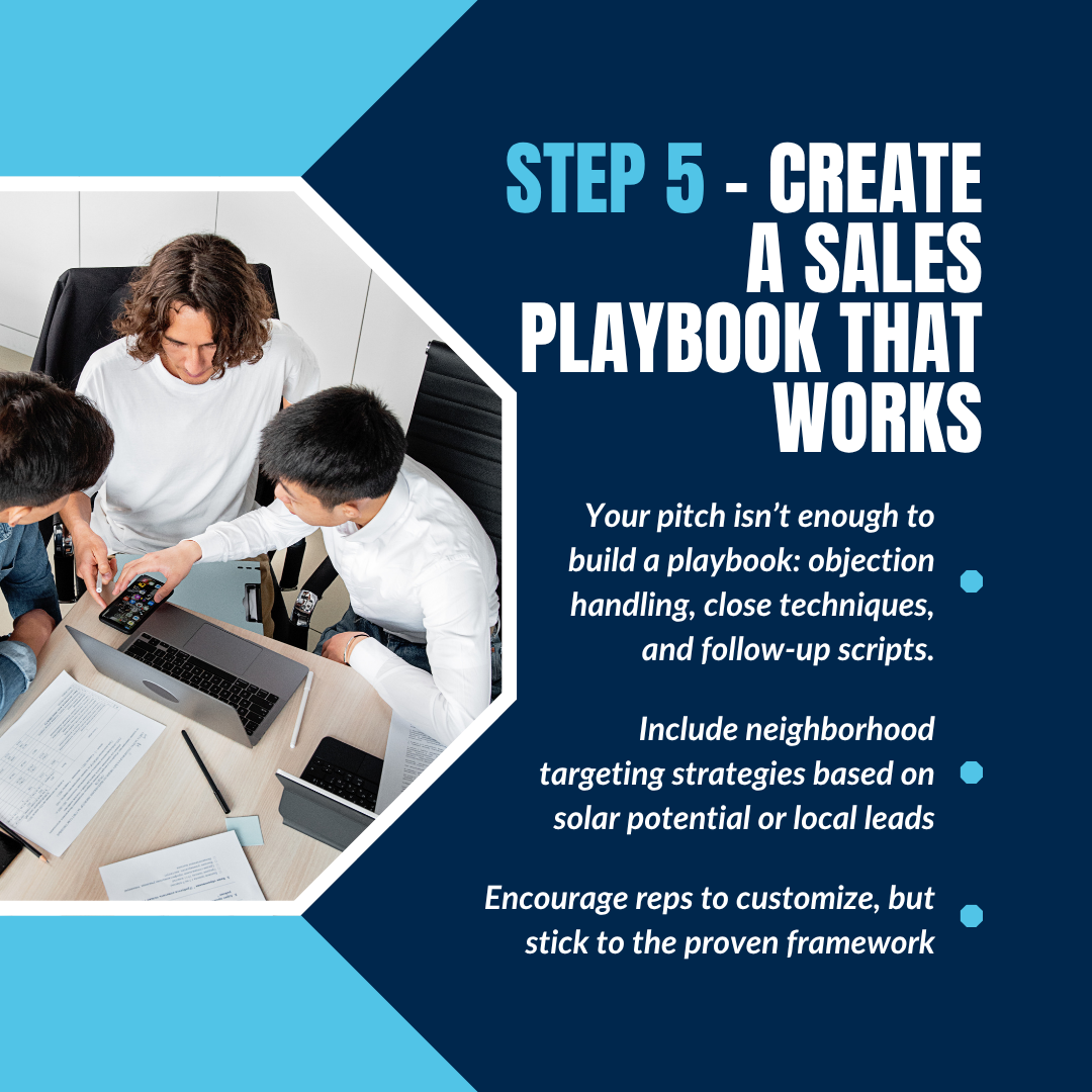 door-to-door sales team