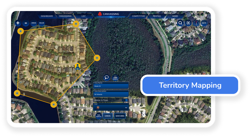 Territory Mapping Tools