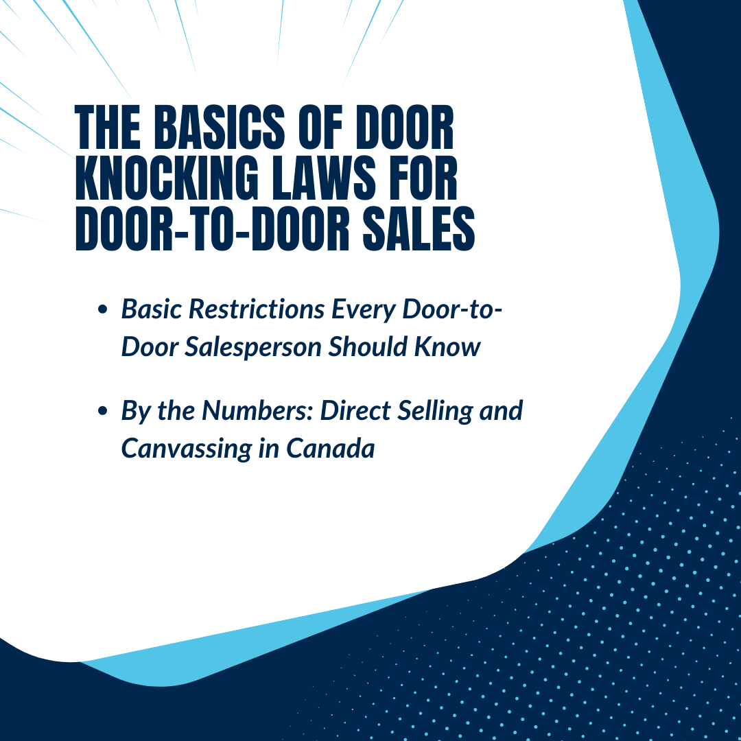 The Basics of Door Knocking Laws for Door-to-Door Sales