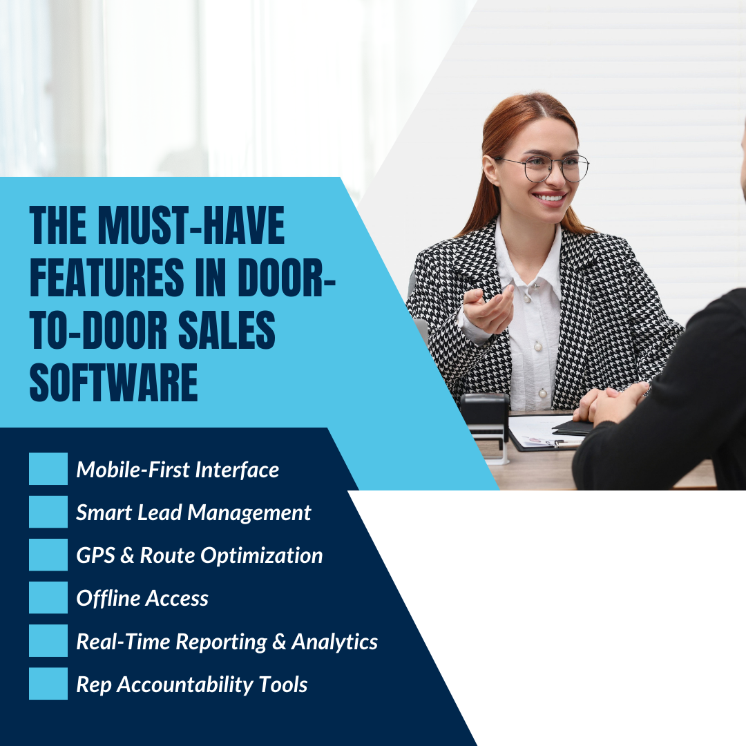 The Must-Have Features in Door-to-Door Sales Software